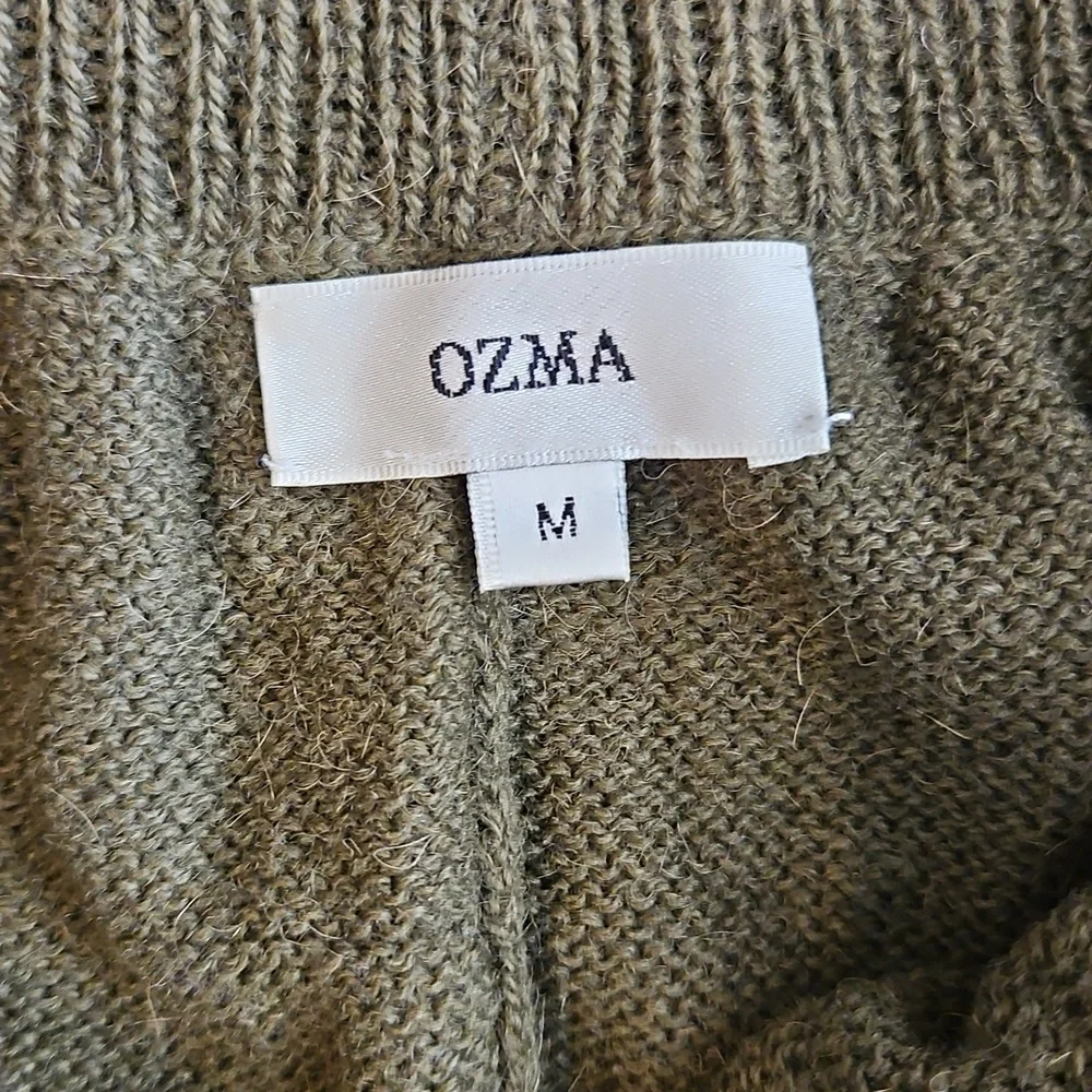 OZMA Carli Sweater Pant, Alpaca Wool, Forest - Picture 2 of 3